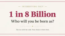 1 in 8 Billion