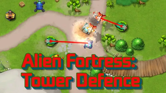 Play Alien Fortress: Tower Defence game