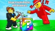 Break a Lucky Blocks with Brainrots
