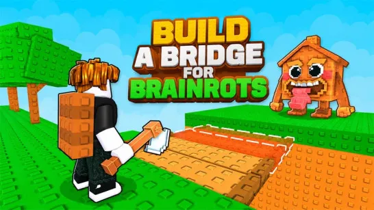 Play Build a Bridge for Brainrots game