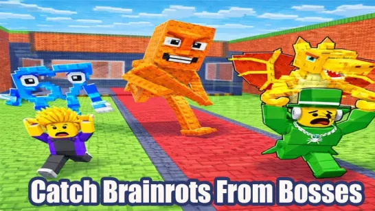Play Catch Brainrots From Bosses game