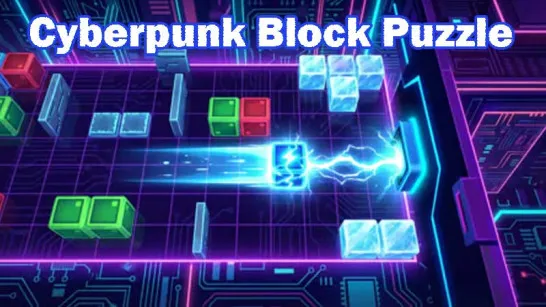 Cyberpunk Block Puzzle game Play Cyberpunk Block Puzzle game