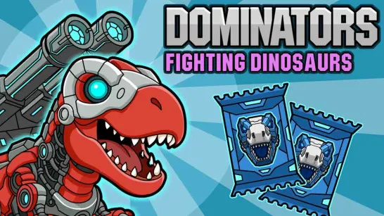 Play Dominators Fighting Dinosaurs game