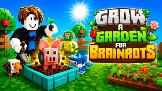 Play Grow a Garden for Brainrots game