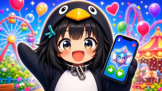 Play Gugu Gaga Penguin: Chat Messages game