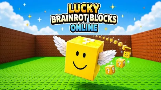 Play Lucky Brainrot Blocks Online game