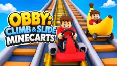 Obby: Climb & Slide Minecarts