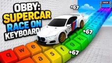 Obby: Supercar Race on Keyboard