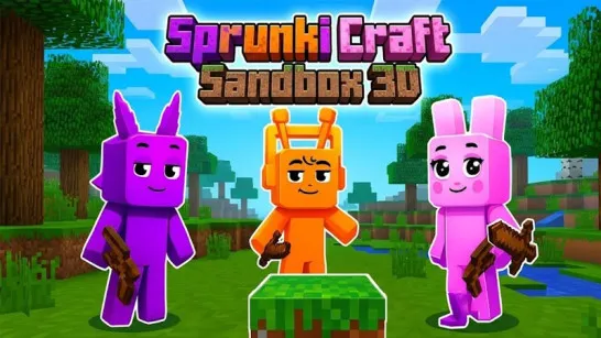 Play Sprunki Craft - Sandbox 3D game