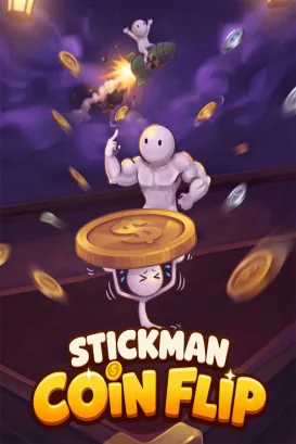 Play Stickman Coin Flip game