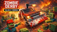 Zombie Derby: Blocky Roads